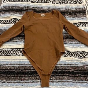 Brown Body Suit NWOT